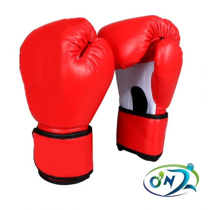 Ont Popular Fitness Equipment PU Training Boxing Gloves/Fighting Gloves for Boxing Exercises