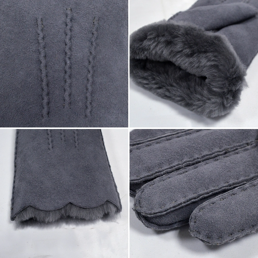 OEM Wholesale Mens Sheepskin Leather Soft Breathable Golf Gloves