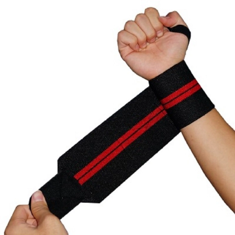 Wrist Band Weight Lifting Strap, Wristband Sports Fitness Gym Wrap Bandage Hand Support Wristband Yoga Exercise Gloves Esg16996