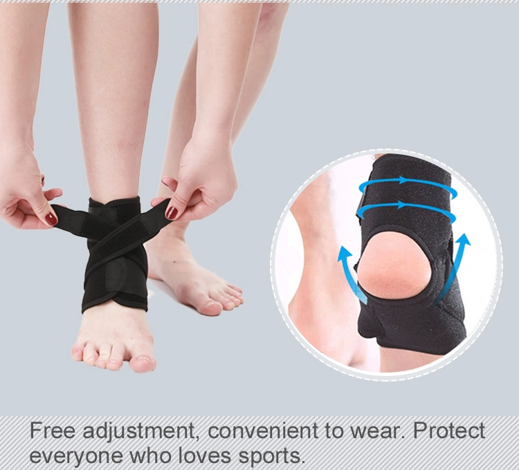 Foot Elastic Support Ankle Support Basketball Sports Safety Ok Cloth Adjustable Strap Ankle Support
