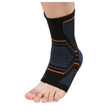 Weaving Breathable Compression Warm Keeping Ankle Support for Outdoor Sports