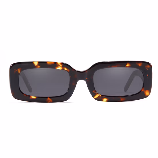 2022 Brand New Rectangular Jelly Summer Element Acetate Sunglasses All-Match Fashion Sun Glasses