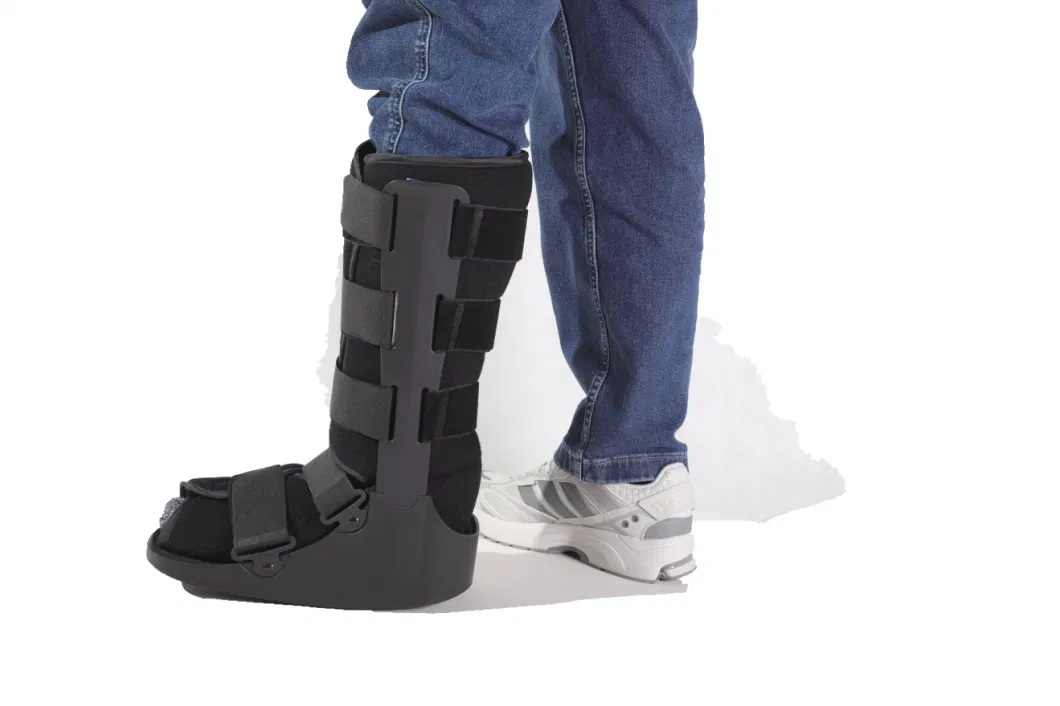 Long Type Black Fracture Ankle Support Without Airbag Walker Boot