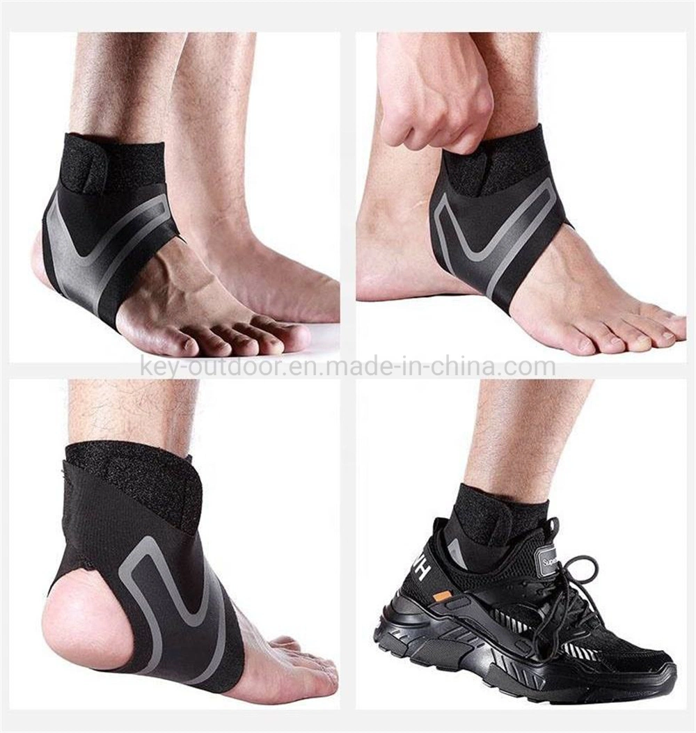Elastic Ankle Protector Braces Support Compression for Sports Protection Adjustable Bandage Ankle Support Wrap