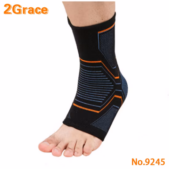 Weaving Breathable Compression Warm Keeping Ankle Support for Outdoor Sports
