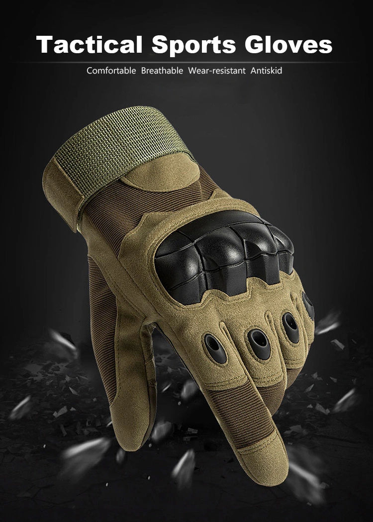 Winter Outdoor Hunting Motorcycle Touch Screen Hiking Full Half Finger Combat Tactical Gloves