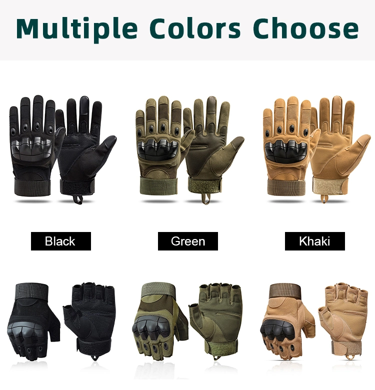 Combat Protect Gloves Full Finger Hunting Sports Racing Riding Tactical Gloves