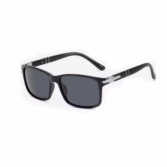 Gd Polarized Sunglasses for Men Lightweight Tr90 Frame UV400 Protection Square Sun Glasses