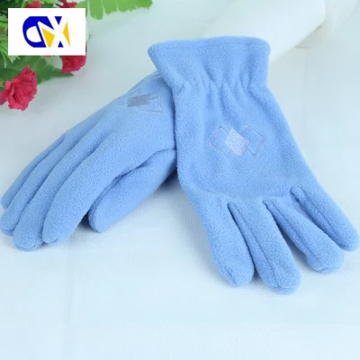 Blue Winter Warm Ski Safety Protective Gloves