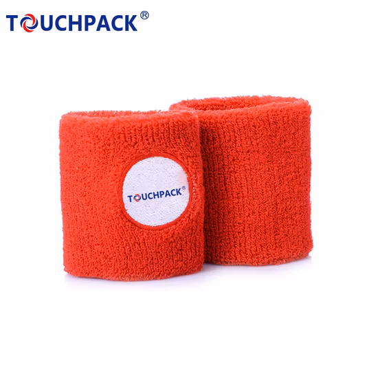 Colorful Sports Wristbands Wrist Sweat Band Custom Logo Embroidery Wrist Support